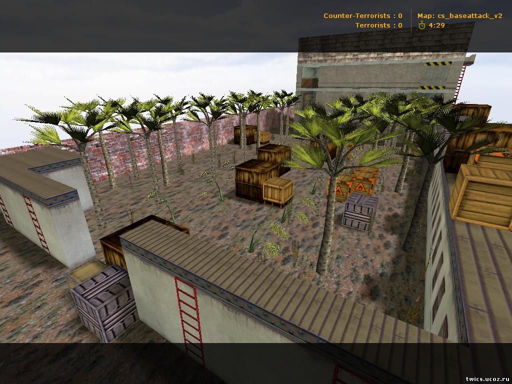 Карта для Counter Strike cs_baseattack_v2