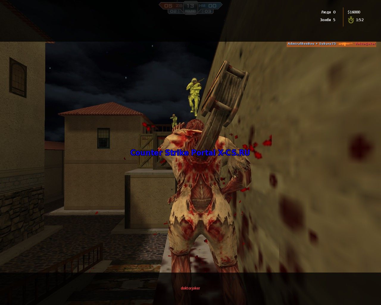 Зосби в игре Counter-Strike Nexon: Zombies